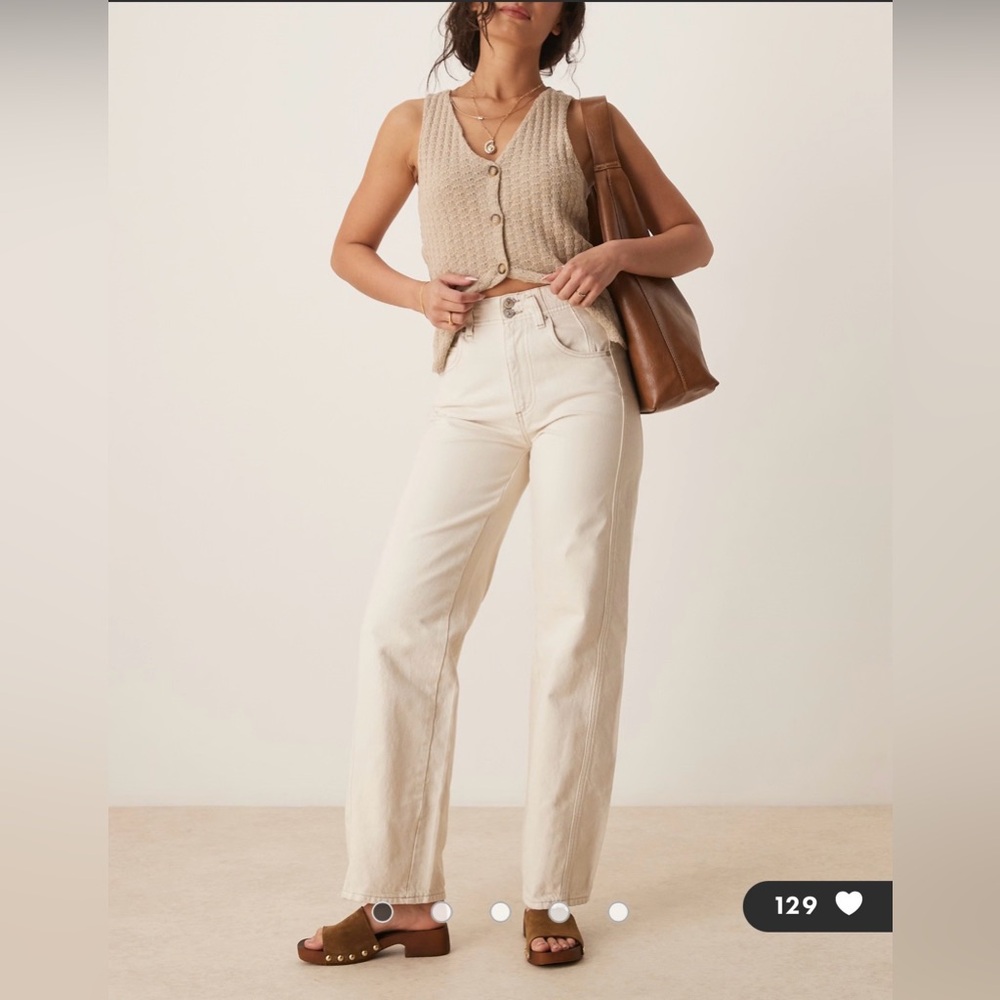 Free People We The Free Aster Straight Leg Jeans
